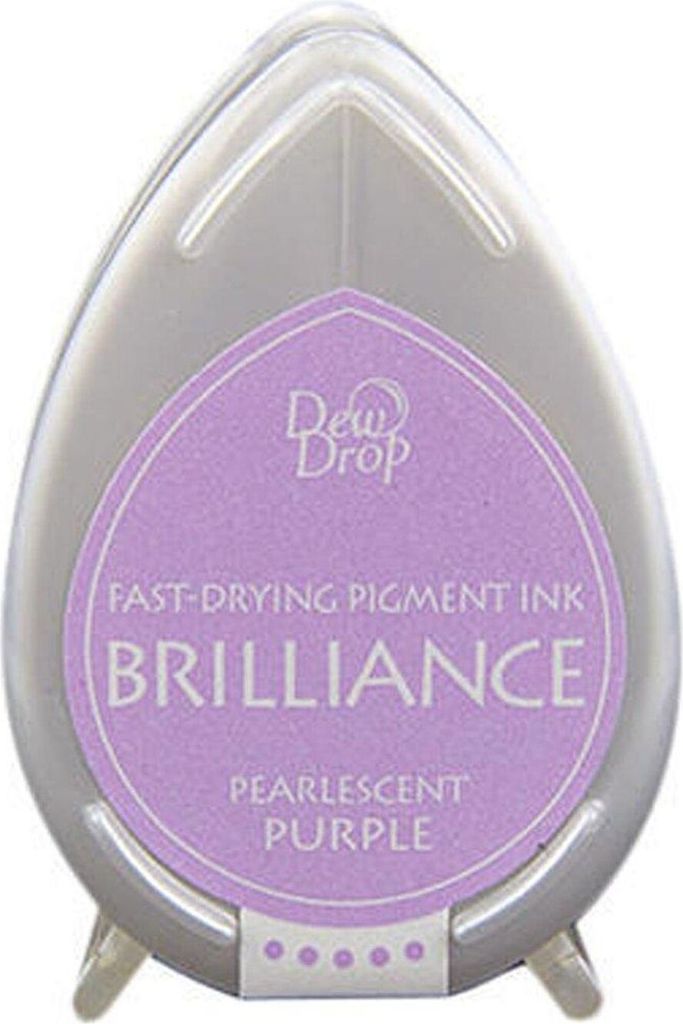 Tsukineko | Brilliance dew drop ink pad pearl Purple