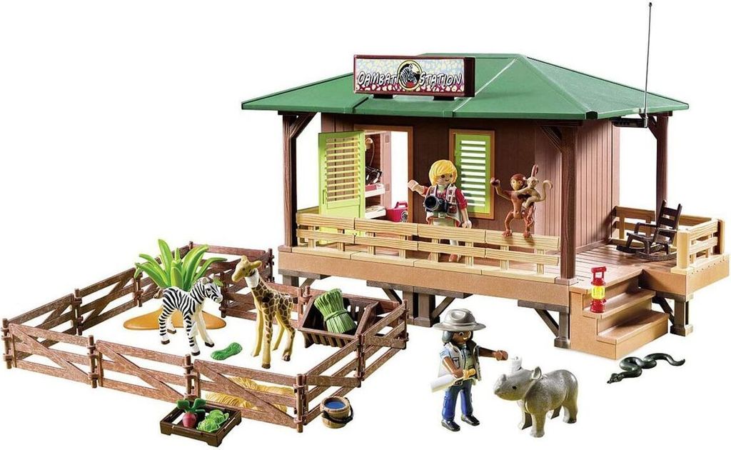 PLAYMOBIL® 70766 - Wild Life - Spielset, Rangerstation mit Produktbild 3