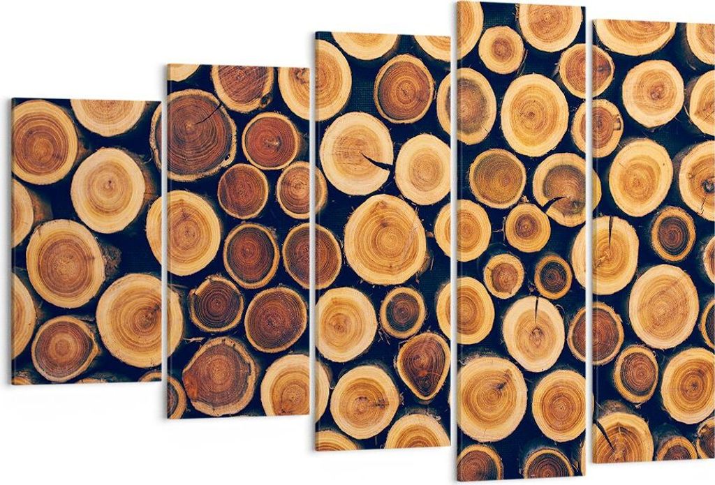 Bild auf Leinwand - Leinwandbild - Knoten Baum Stamm - Produktbild 