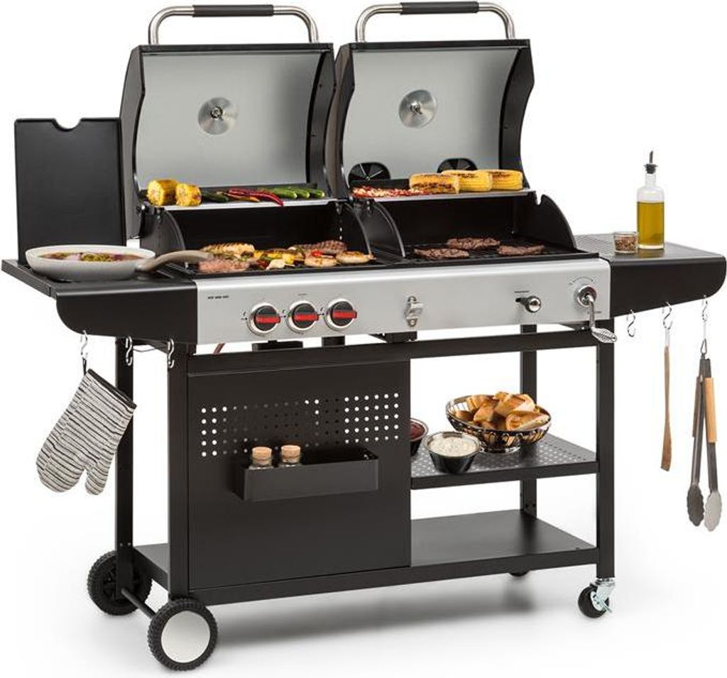 Klarstein Hot & Hot Kombigrill - 2in1-System: Produktbild 