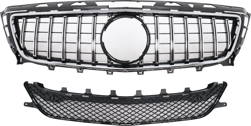 Calandre Panamericana pour Mercedes CLS W218 2011-2014 Style GT-R Chrome
