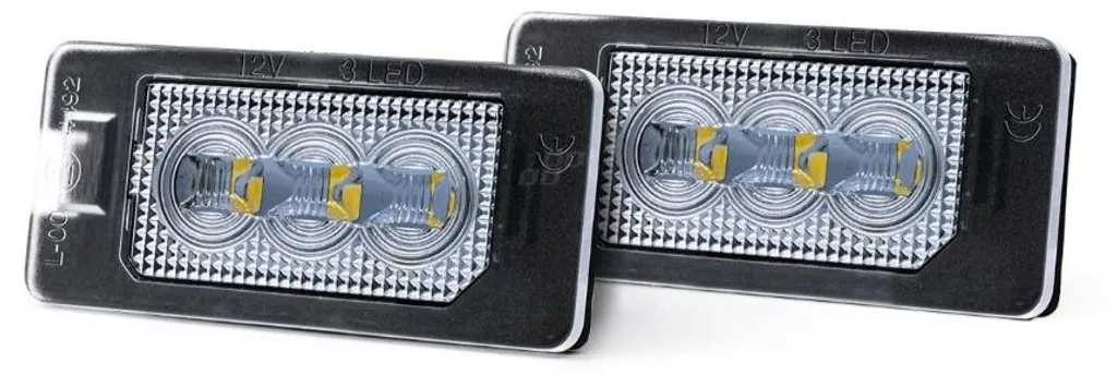 Éclairage de plaque LED pour remplacer ampoules halogènes AMiO 04538