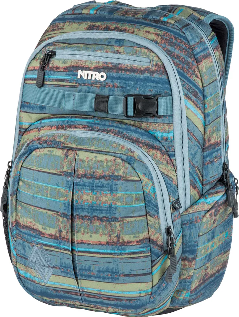 Nitro Chase 35L Checker: Zaino Urban con Scomparto Laptop 17 Pollici - 6