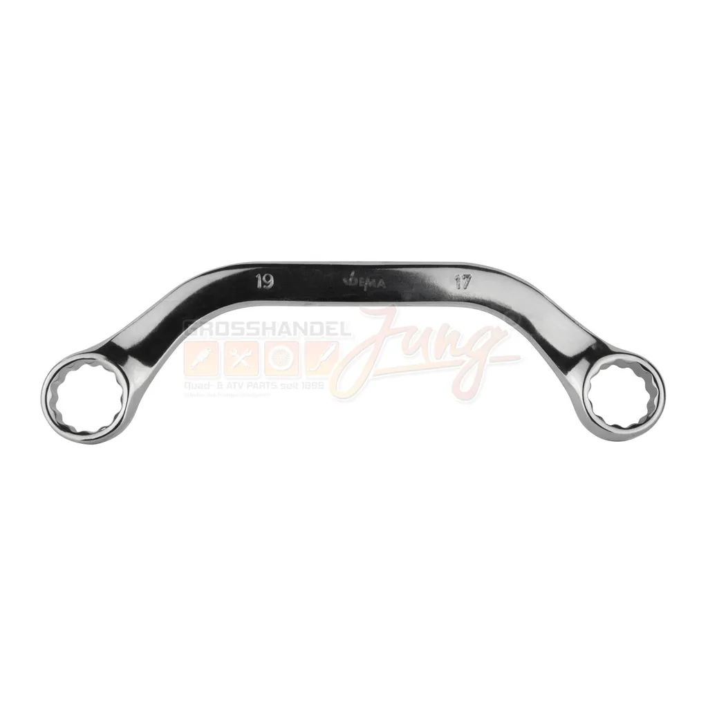 Chiave a occhio a forma di C 17x19 mm