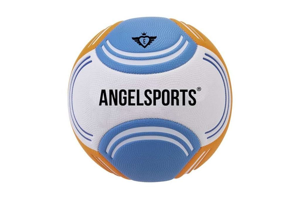 Fotbalový míč Angel Sports Modro/Oranžový - Velikost 5 Obrázek produktu 