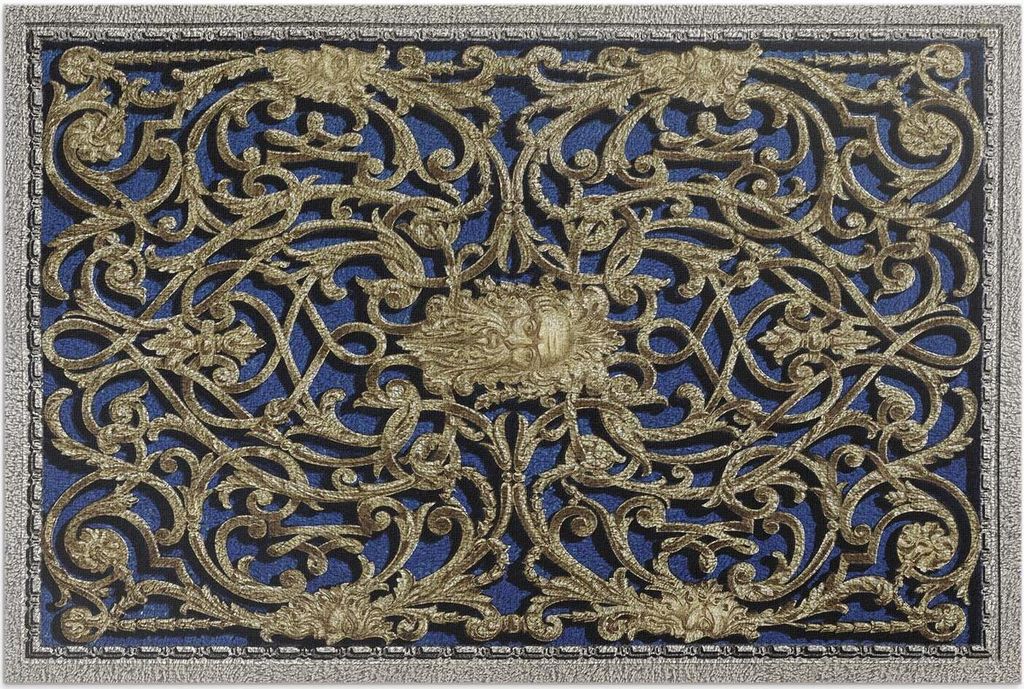 Eine durchbrochene Tafel von Sir Matthew Digby Wyatt – Vinylteppich – 120x180 cm – Outdoor Teppich – Terrasse – Wetterfest – Modern