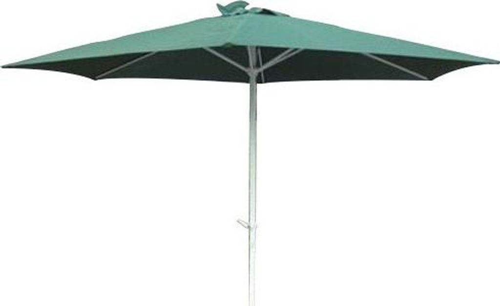 Alu-Sonnenschirm mit Griff 300 cm Aktion, grün Produktbild 