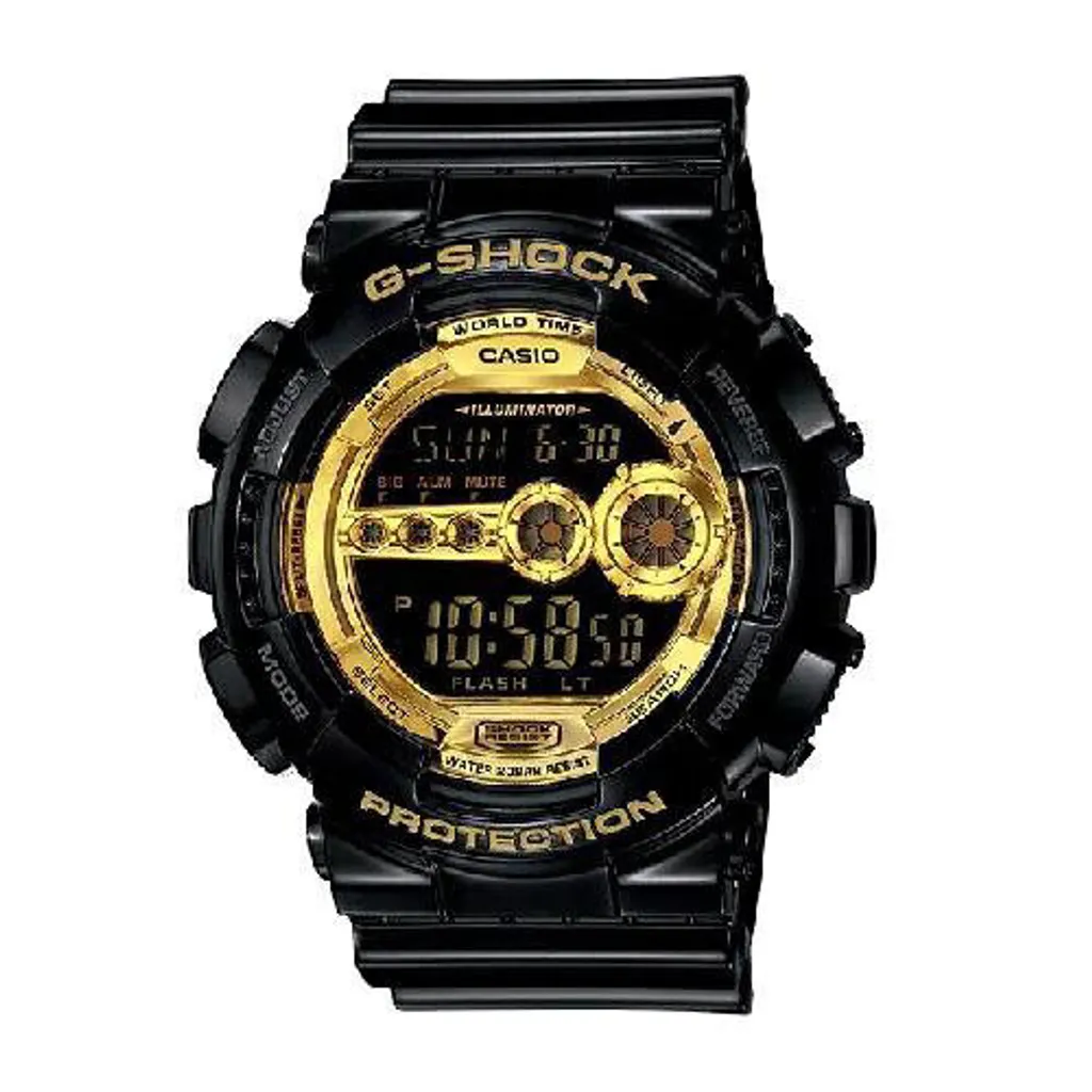 Montre Digitale Casio G-Shock GD-100GB-1DR pour Homme avec Écran LCD