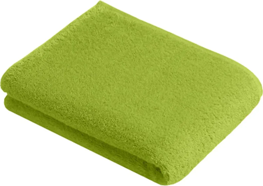 Asciugamano Doccia Vossen 67x140 Verde Prato Vegan e Sostenibile