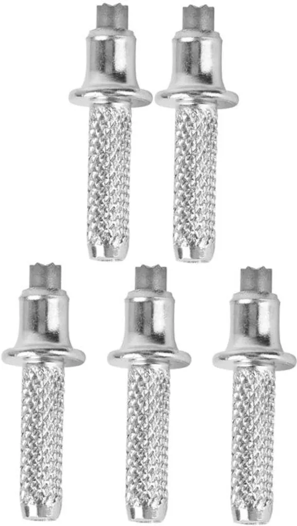 Pointes de rechange en acier pour bâtons de marche et de trekking - 5pcs