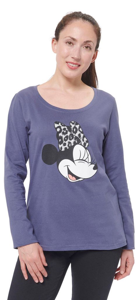 Disney Minnie Mouse Schlafanzug für Damen Pyjama Set Produktbild 