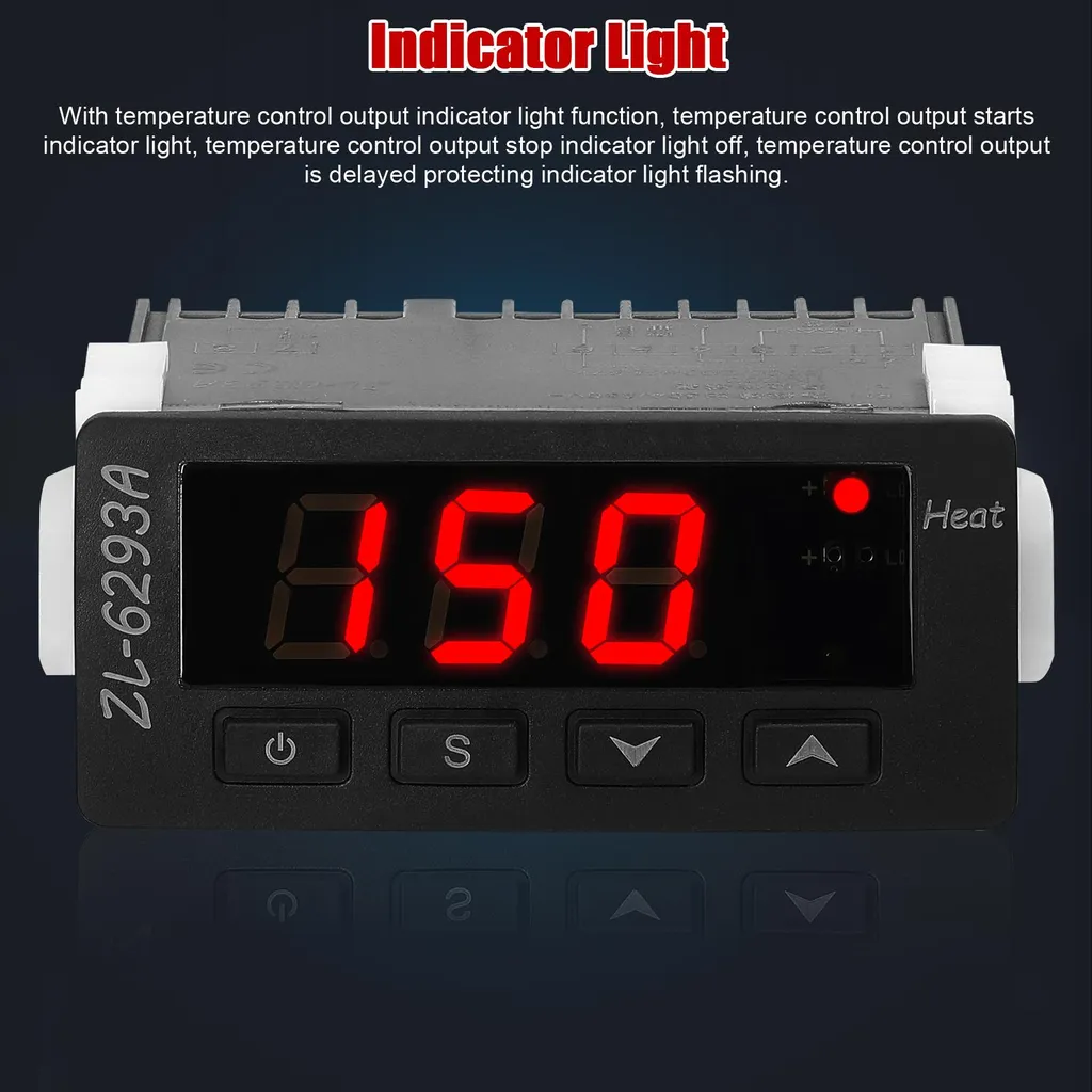Thermostat numérique professionnel pour système de chauffe silicone