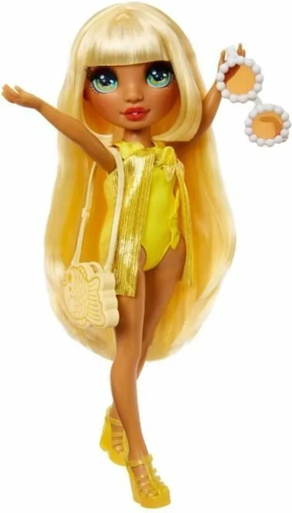 Fini l'ennui en vacances avec la Poupée Rainbow High Sunny Swim & Style