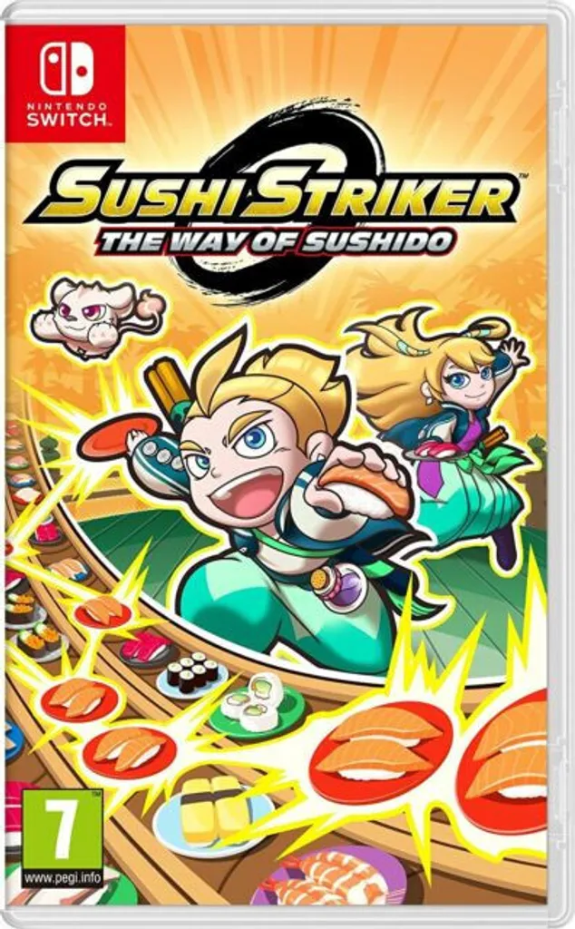 Sushi Striker Nintendo Switch Jeu de Combat de Puzzles Tactile PEGI 7