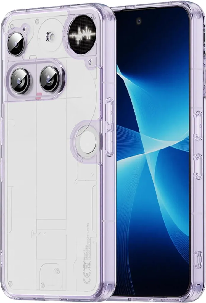 Cover Nothing Phone (3) Phonesta HybridAir Viola - Design & Protezione