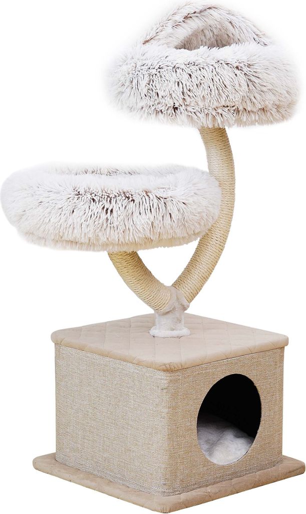 Fudajo Arbre à chat - 95 cm de haut - design « Branche » - Image du produit 