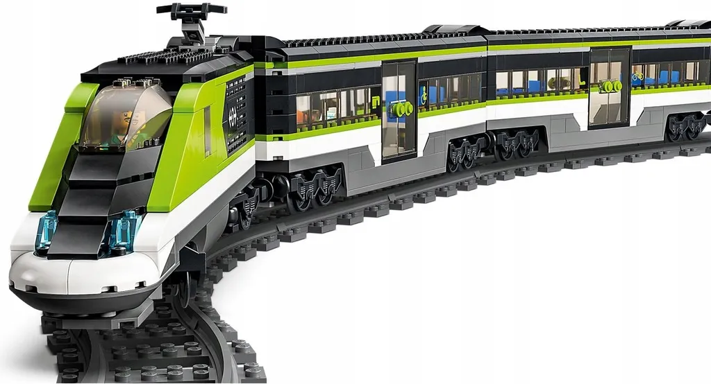 Circuit Train de Voyageurs LEGO City 60337 pour Jouer et Créer sa Propre Gare