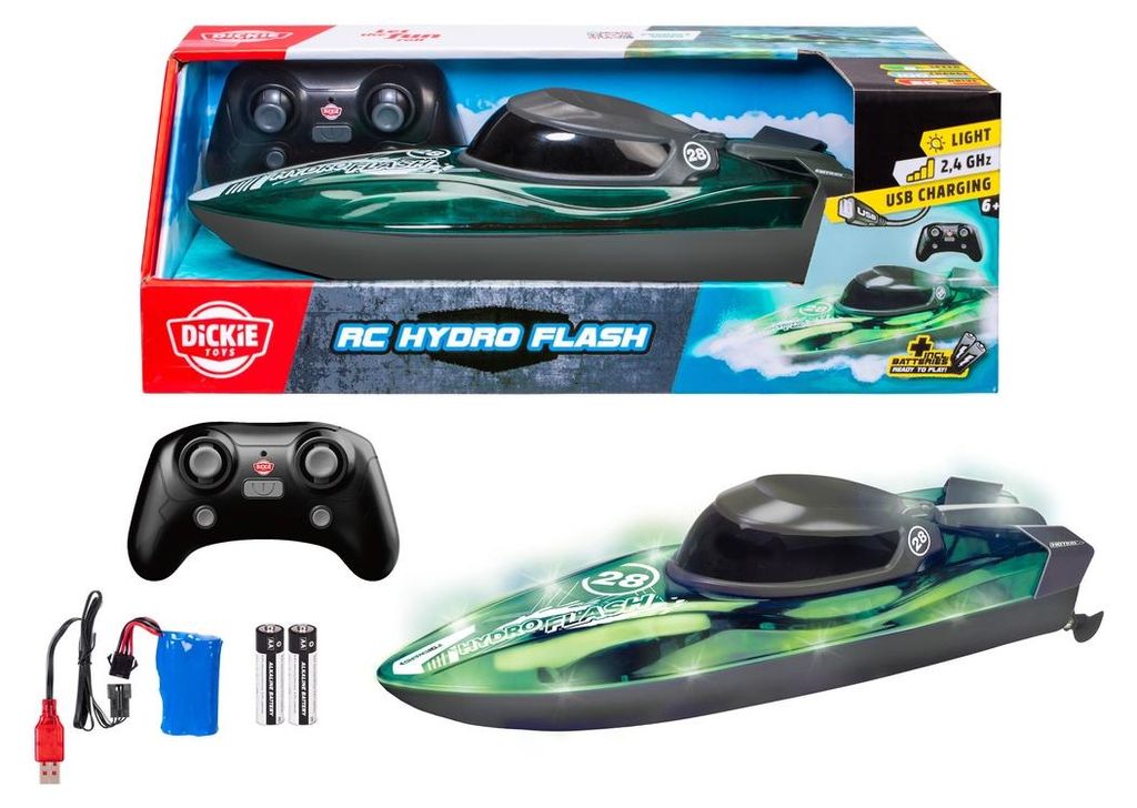 Dickie RC Hydro Flash Speed Boat 2,4 GHz, RTR 201105015