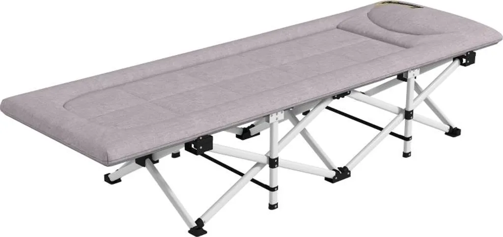 Lit de camping pliable et chaise longue avec sac de transport 200kg