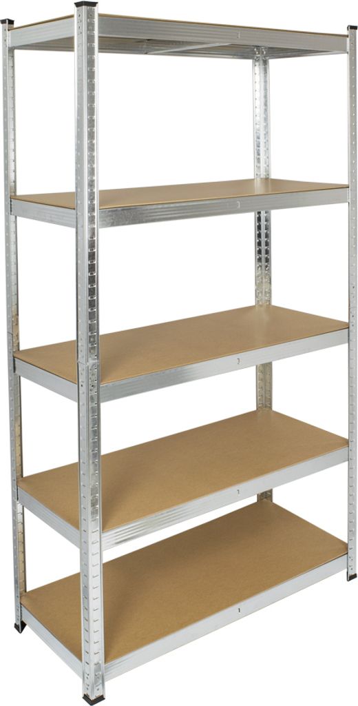 Kovový regál ZEUS 180 x 90 x 40 cm 5 polic TC-030C Obrázek produktu 