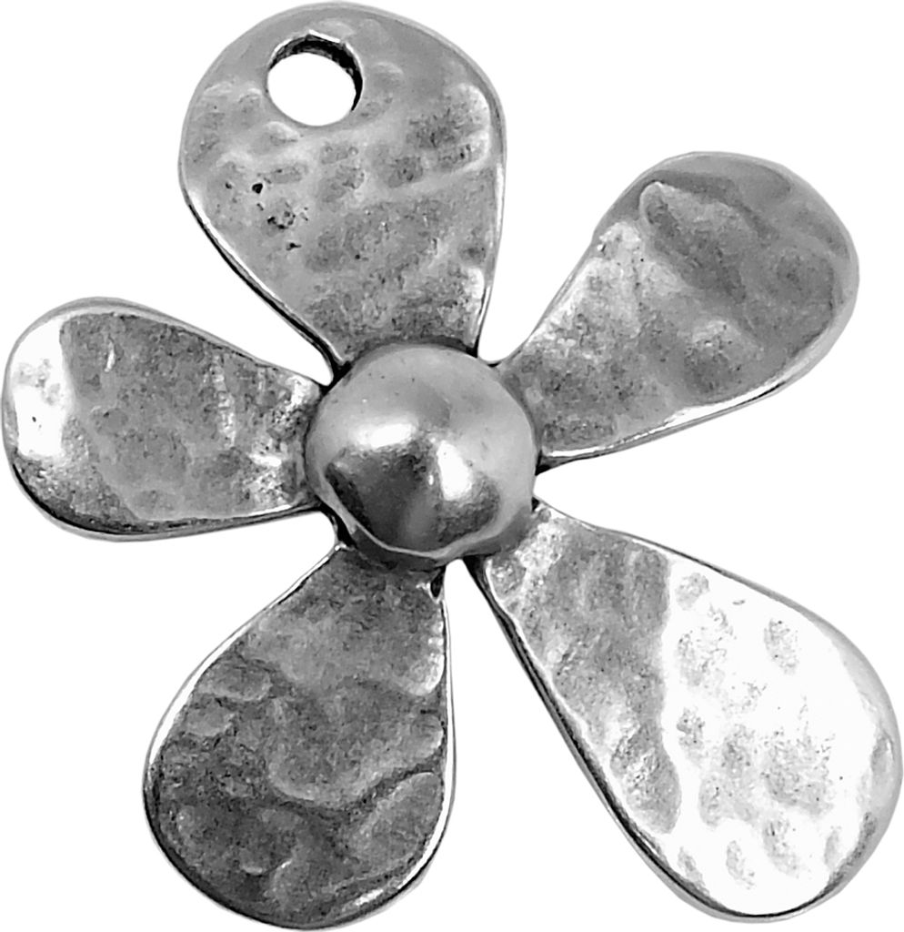 Minott Schmuck Anhänger | Blüte > Messing, versilbert Produktbild 