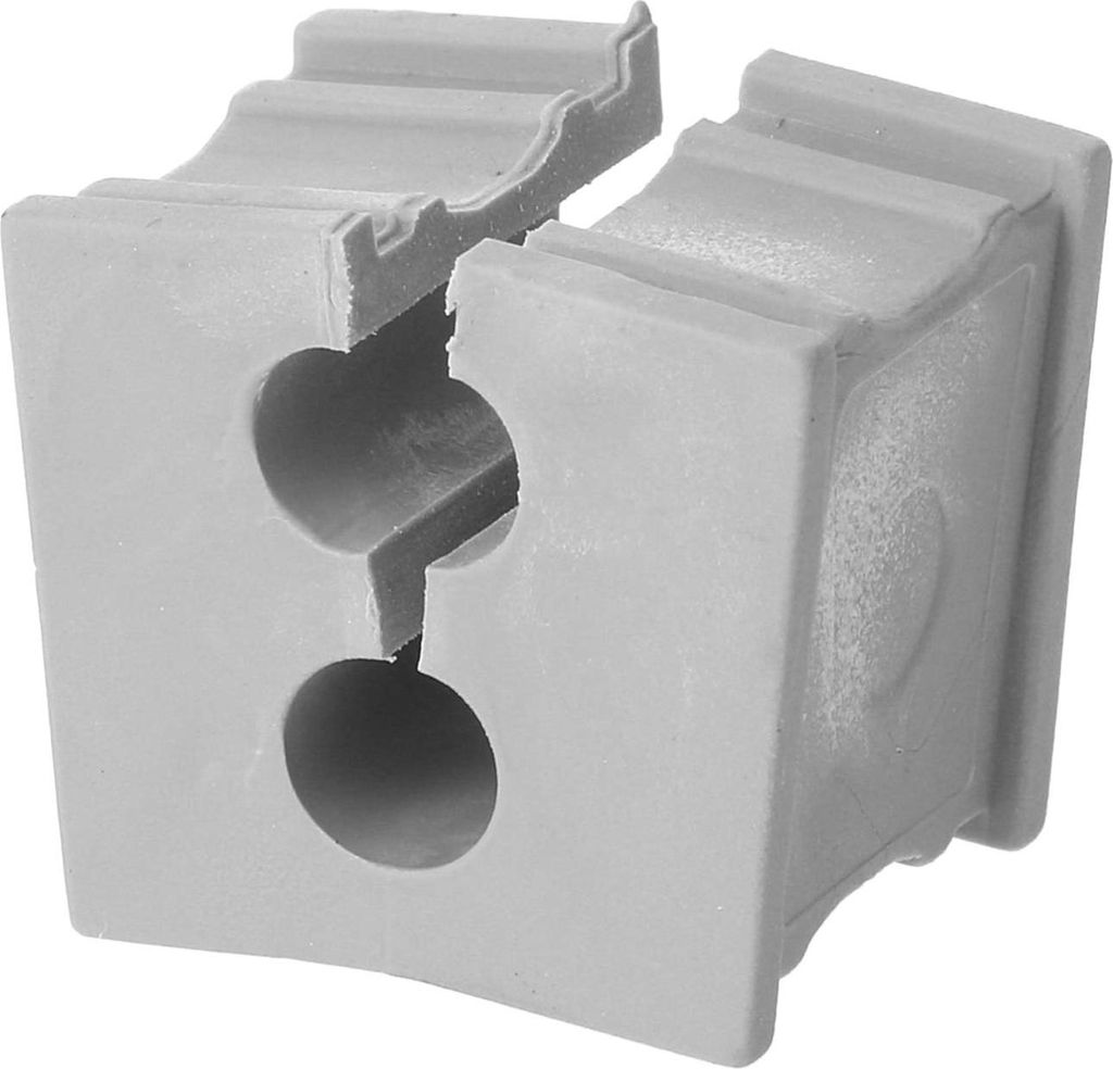 icotek Kabeltülle klein Klemmbereich 6,0mm Mehrfachdichtung 2x6,0mm Temperaturbereich -40°C bis 90°C - 1 Stück