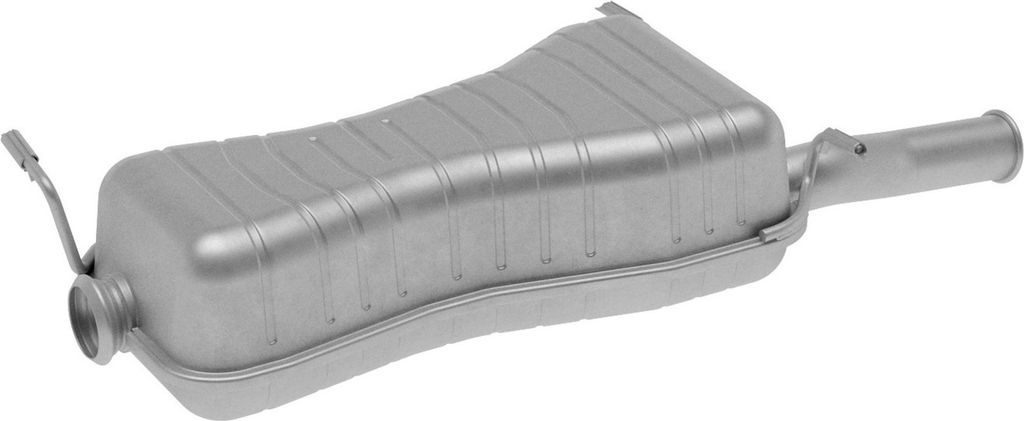 HELLA Endschalldämpfer Easy2Fit – PARTNERED with Faurecia Hinten 8LD 366 027-501