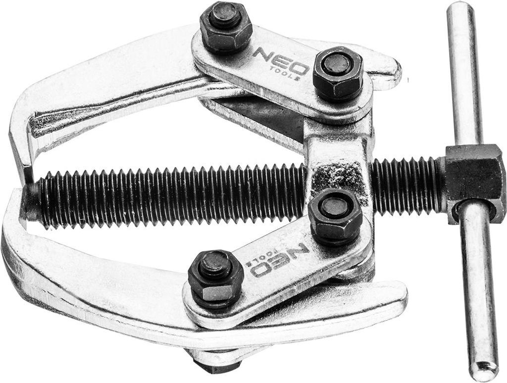 NEO TOOLS 2-Arm Abzieher 3 Zoll CrV Stahl | Zweiarmliger Kugellager Abzieher mit Hakenarmen | Profi Werkzeug für Lager Naben und Werkstatt | Beari...