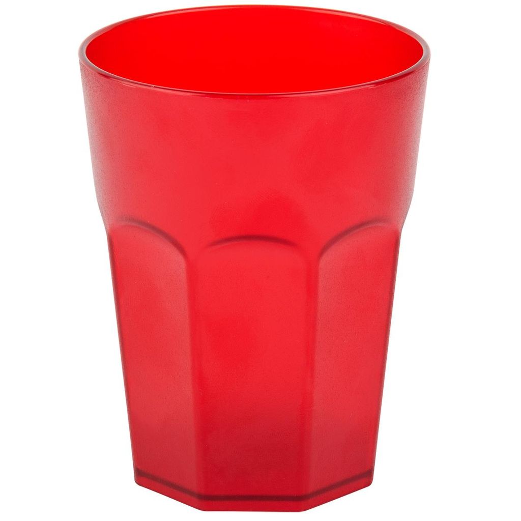10x Kunststoffbecher Rosa Trinkbecher Party-Becher Plastik Trink-Gläser Mehrweg 