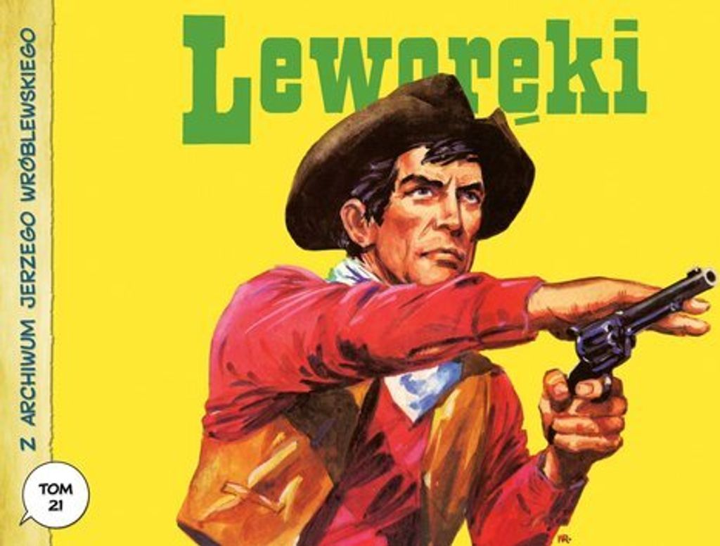 Leworęki rewolwerowiec z archiwum Jerzego Wróblewskiego