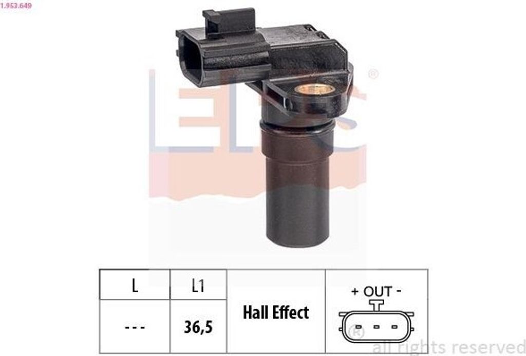 EPS Drehzahlsensor Automatikgetriebe 1.953.649 für RENAULT MEGANE III Grandtour (KZ0/1) Scénic III (JZ0/1) GRAND SCÉNIC III (JZ0/1) MEGANE III C...