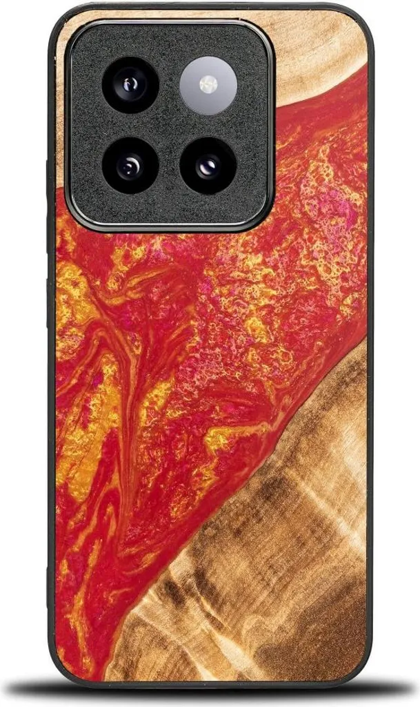 Coque Bois Xiaomi 14T Unique - Design Néons Paris Haute Qualité par Bewood