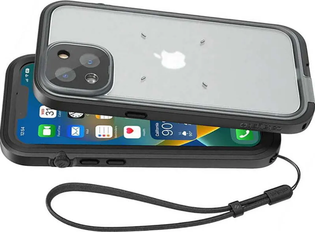 Coque iPhone 14 Catalyst Antichoc et Imperméable - Noir Mat Ultra-Résistant - 5
