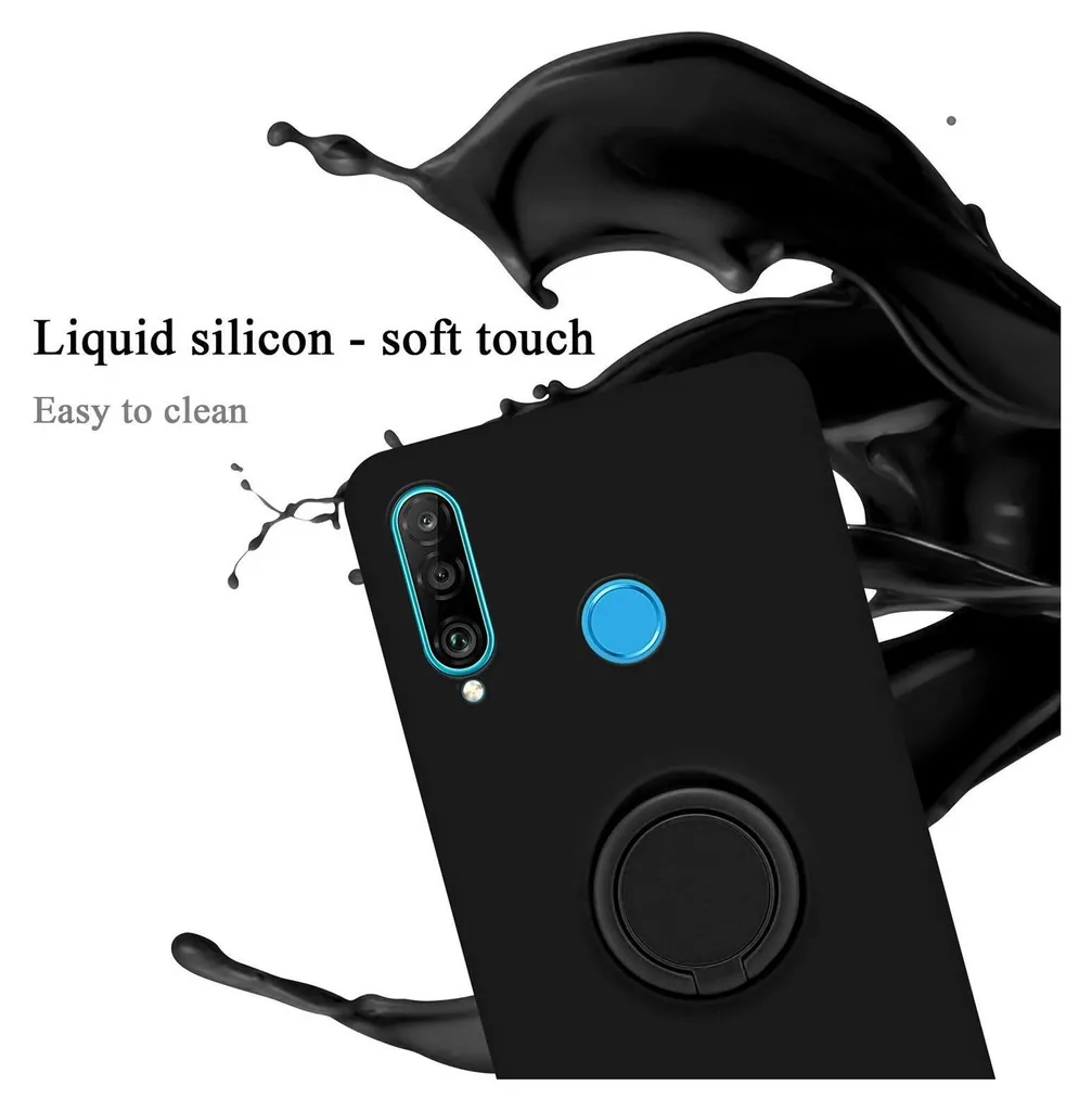Custodia Cadorabo Per Huawei P30 Lite – Morbida TPU, Effetto Lucido Bianco E Oro – Protezione Fotocamera