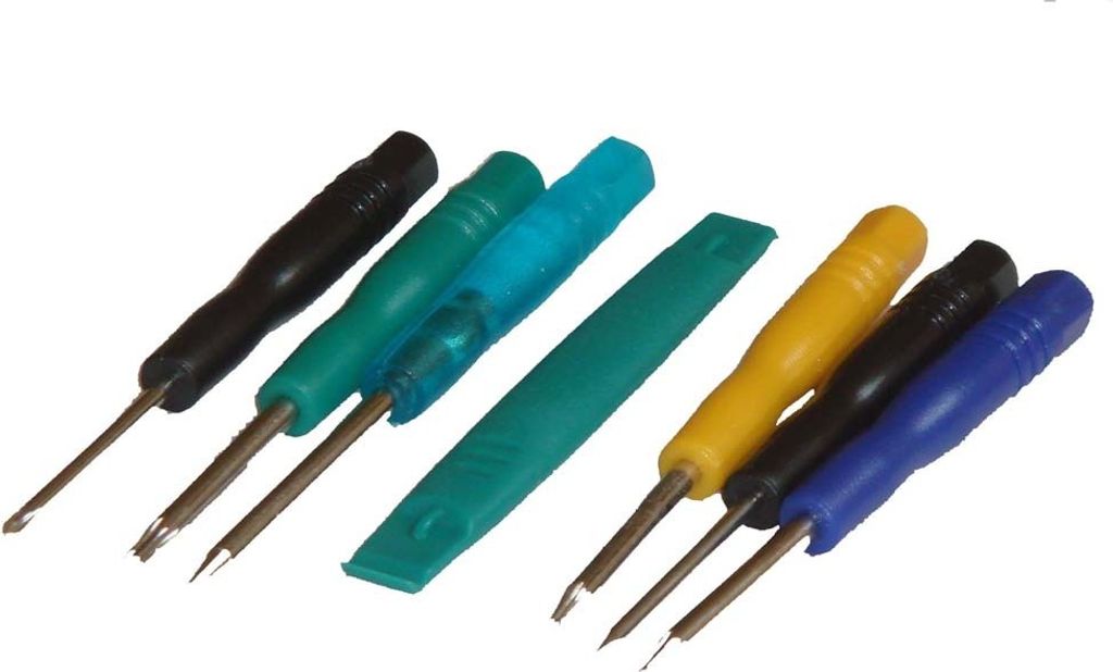 vhbw Torx Schraubenzieher Set kompatibel mit Apple iPod Smartphone