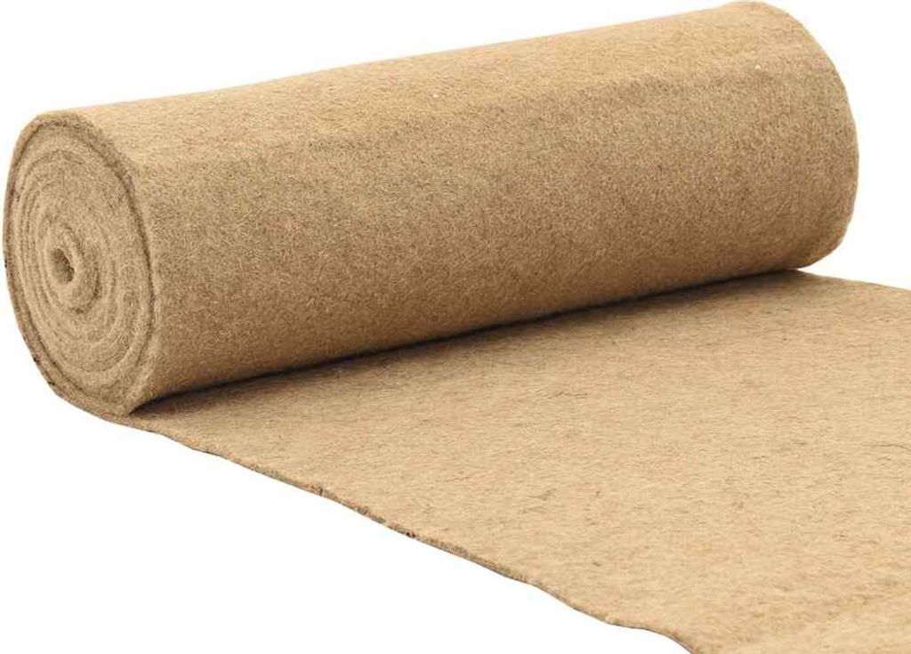 vidaXL Nagermatte Hanf 0,5x5 m 5 mm