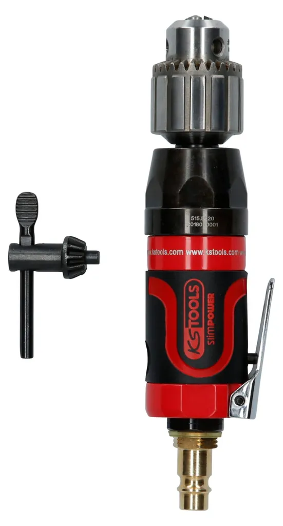 Perceuse pneumatique droite compacte 3/8 pouce pour accès difficiles