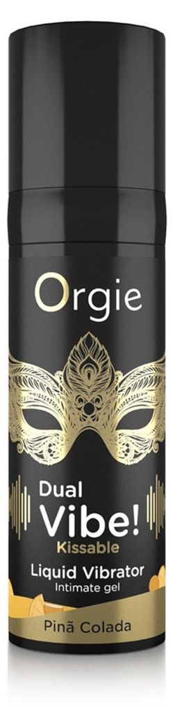 Orgie Dual Vibe! Gel intimo vibrante Pina Colada, 15ml Immagine del prodotto 