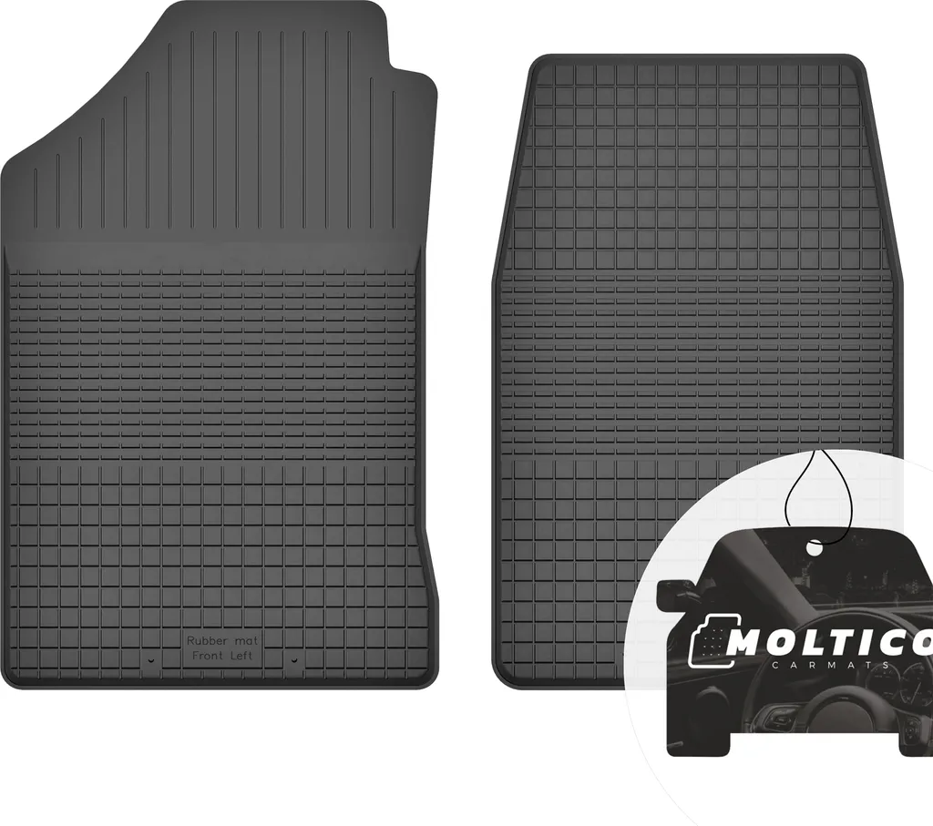 Set Tappetini Anteriori Gomma Kia Carnival I (1999-2005) Alta Resistenza