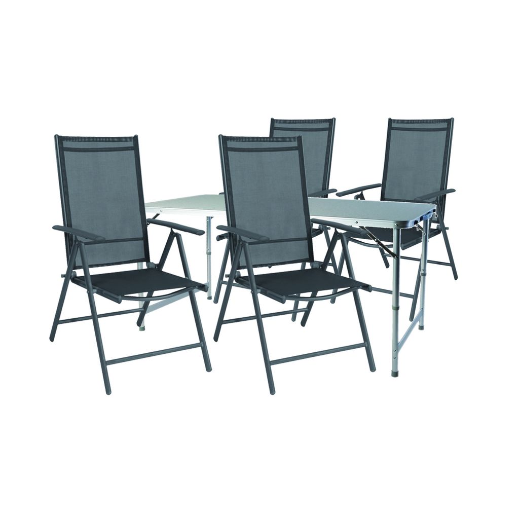Outdoor Camping Sitzgarnitur 5-teilig