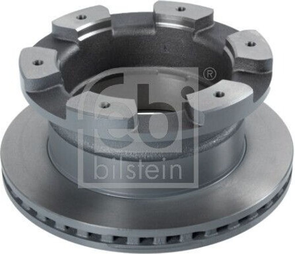 2x FEBI BILSTEIN Bremsscheibe 106489 hinten für IVECO DAILY IV Kasten/Kombi