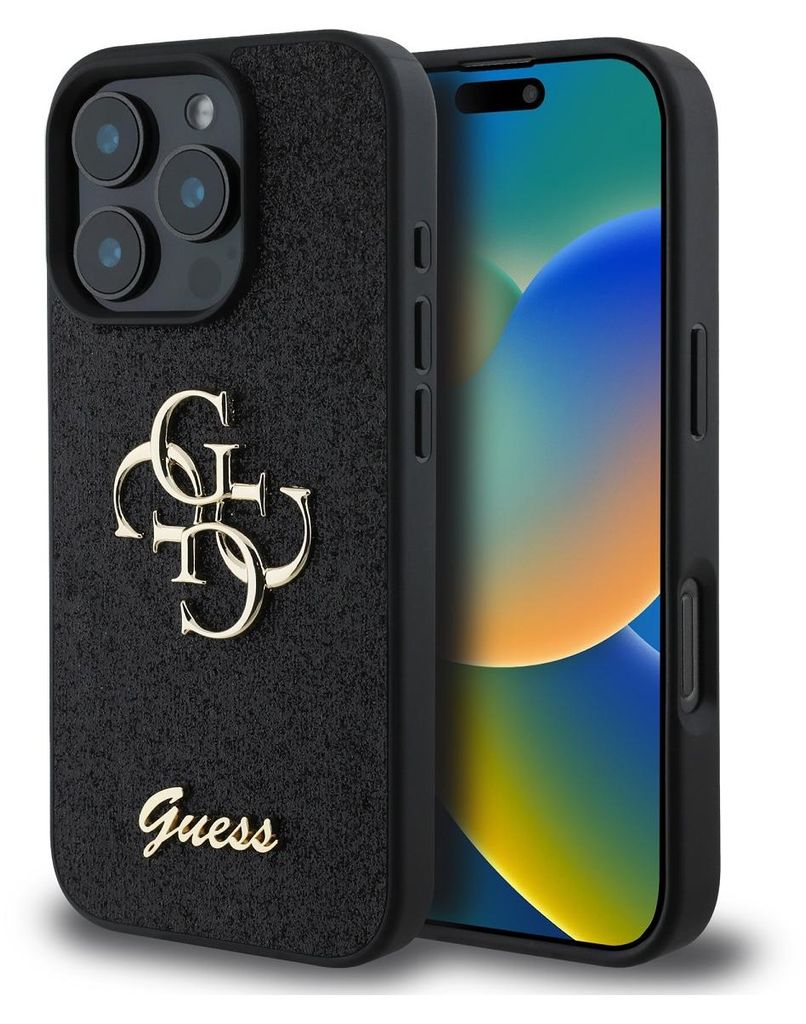 Guess GUHCP16XHG4SGK iPhone 16 Pro Max 6.9" schwarz Produktbild 