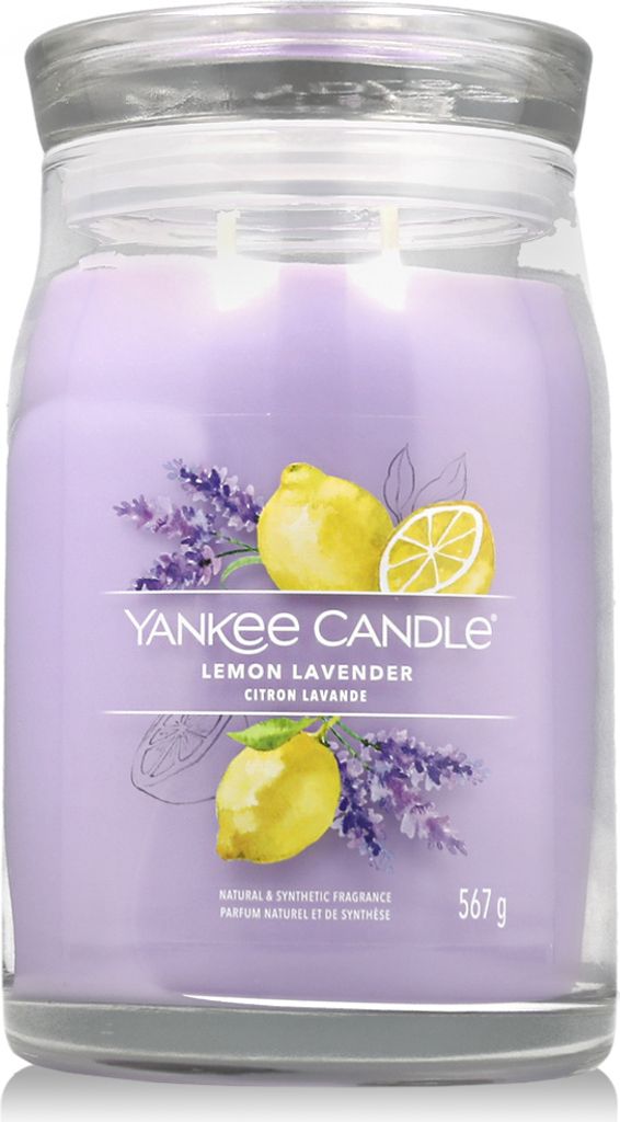 Yankee Candle 1629970E, Cilinderkaars, Violet, Lavendel, Productafbeelding 