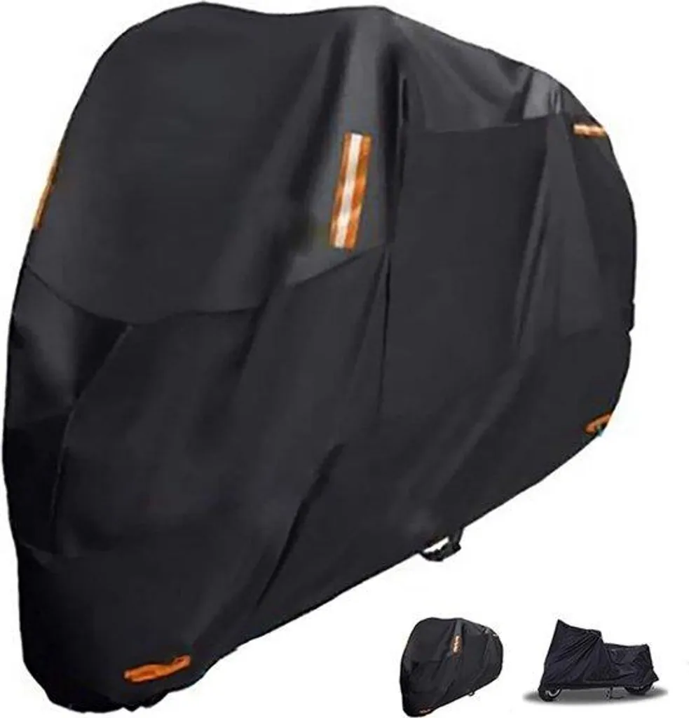 Bâche de Protection Moto Imperméable XXXL en Oxford 300D Gris Anthracite
