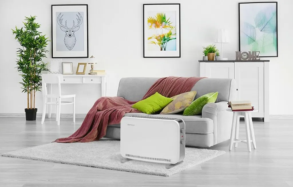 Concept KS3020 Spot chauffant infrarouge Mica 2000W Blanc et Argent - 2
