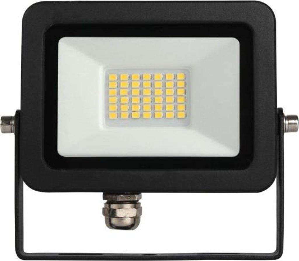 Sky 20W IP65 5000K Schwarzer LED-Flutlichtstrahler für den Außenbereich - 2450lm, Aluminium, 110° Strahl Beneito Faure