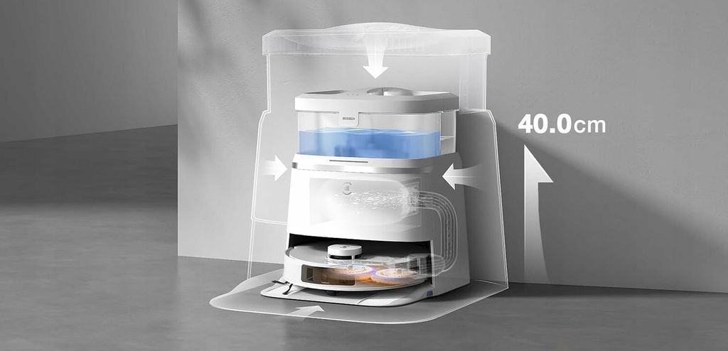 Robot sprzątający Ecovacs Deebot T30 Pro OMNI biały Zdjęcie produktu 14
