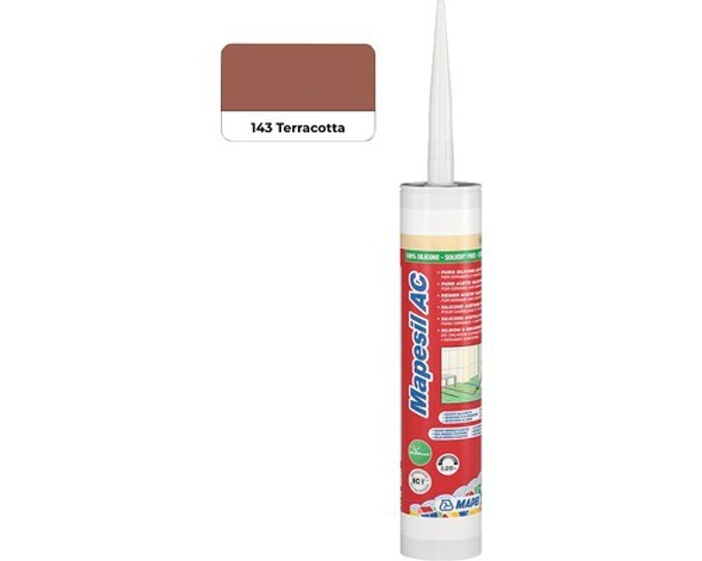 MAPEI® MAPESIL AC 1-složkový silikon na spáry 143 terakota Obrázek produktu 