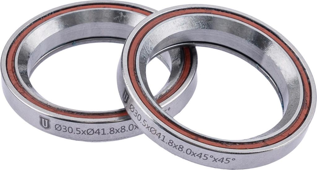 UNION Kugellager SB-verpackt, Steuerkopf Verpackung mit je 10 Stück CB-735, (Innen-Ø x Außen-Ø x Höhe) 30,5 x 41,8 x 8, 45°/45°