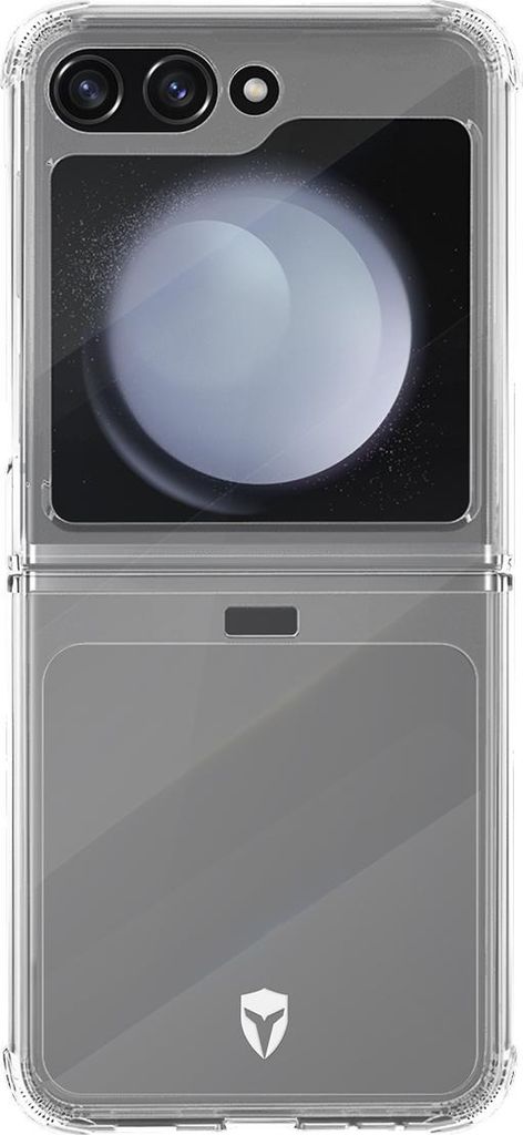 Force Case, Doppelt verstärkte Hülle für Samsung Galaxy Z Flip 5 DUO, Transparent